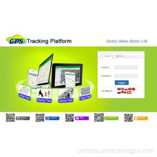Human GPS Tracking Software with Free Online Google Map